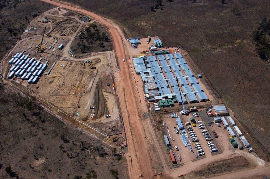 Aerial view of Australian industrial site achieving ISO certification standards