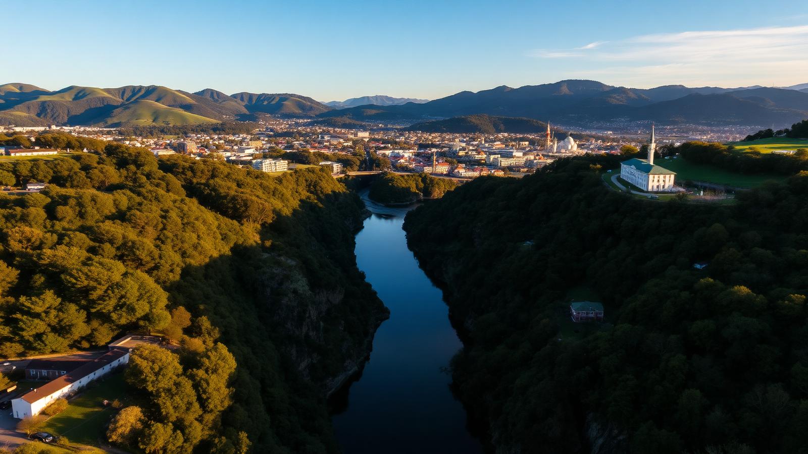 Launceston Cataract Gorge and city view across northern Tasmania — ISO certification in Launceston support area